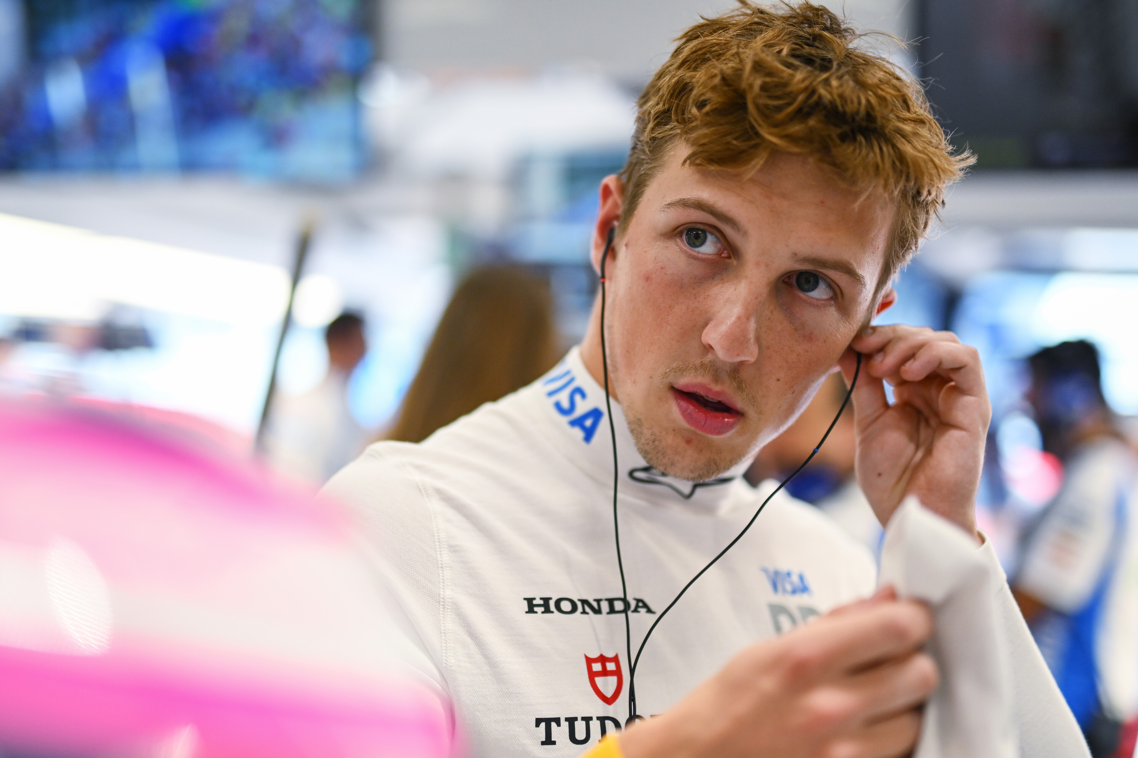 Liam Lawson will start seventh in the Sao Paulo Grand Prix. Photo / Red Bull Content Pool