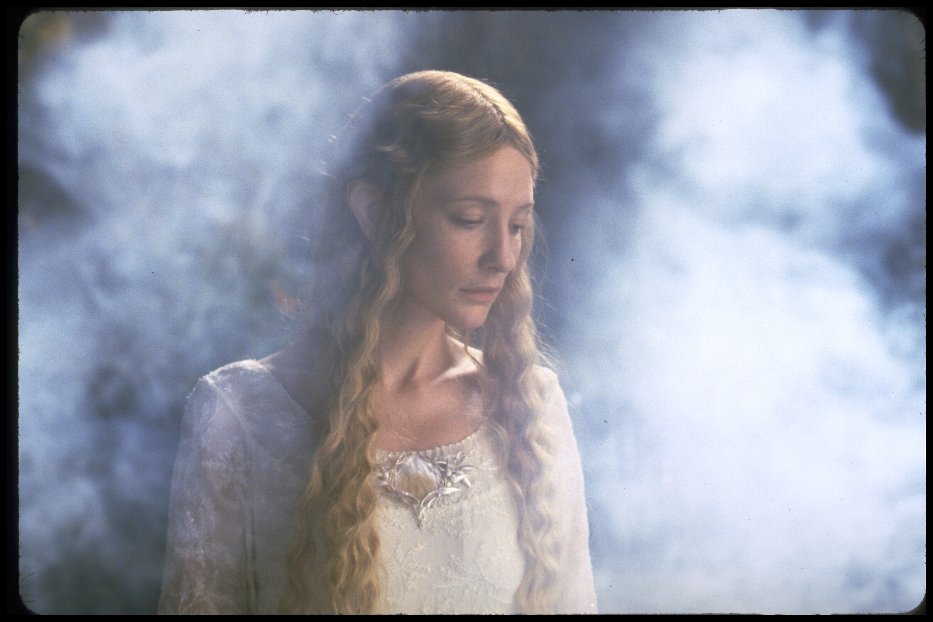 Cate Blanchett as Lady Galadriel in Lord of the Rings.
