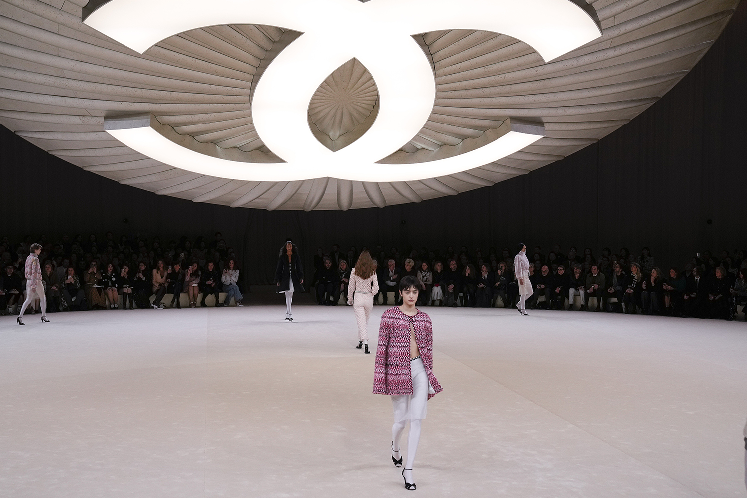 Chanel's haute couture spring/summer 2024 collection presented in Paris. Photo / AP