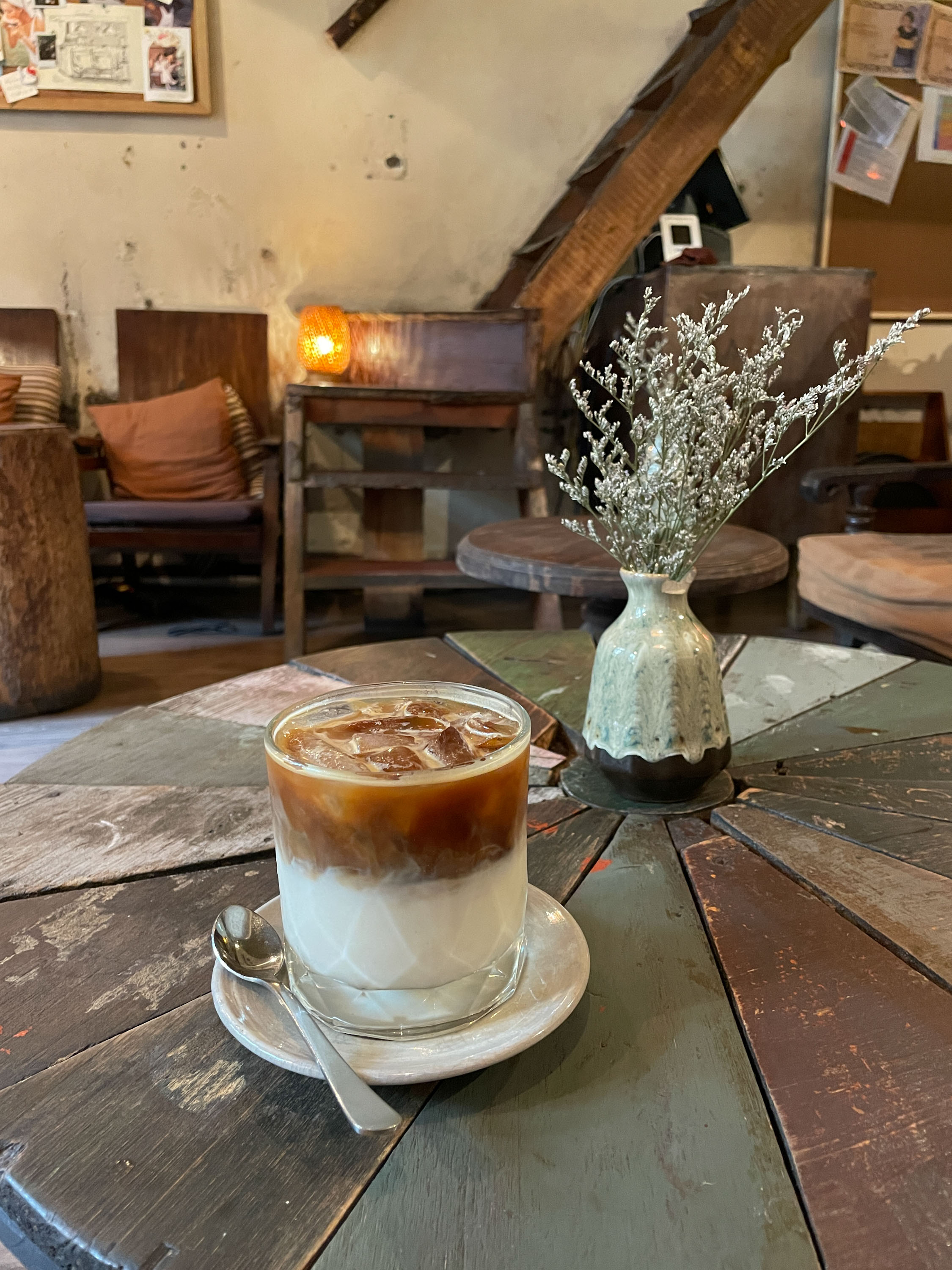 Iced coffee at Lermalermer. Photo / India Hendrikse