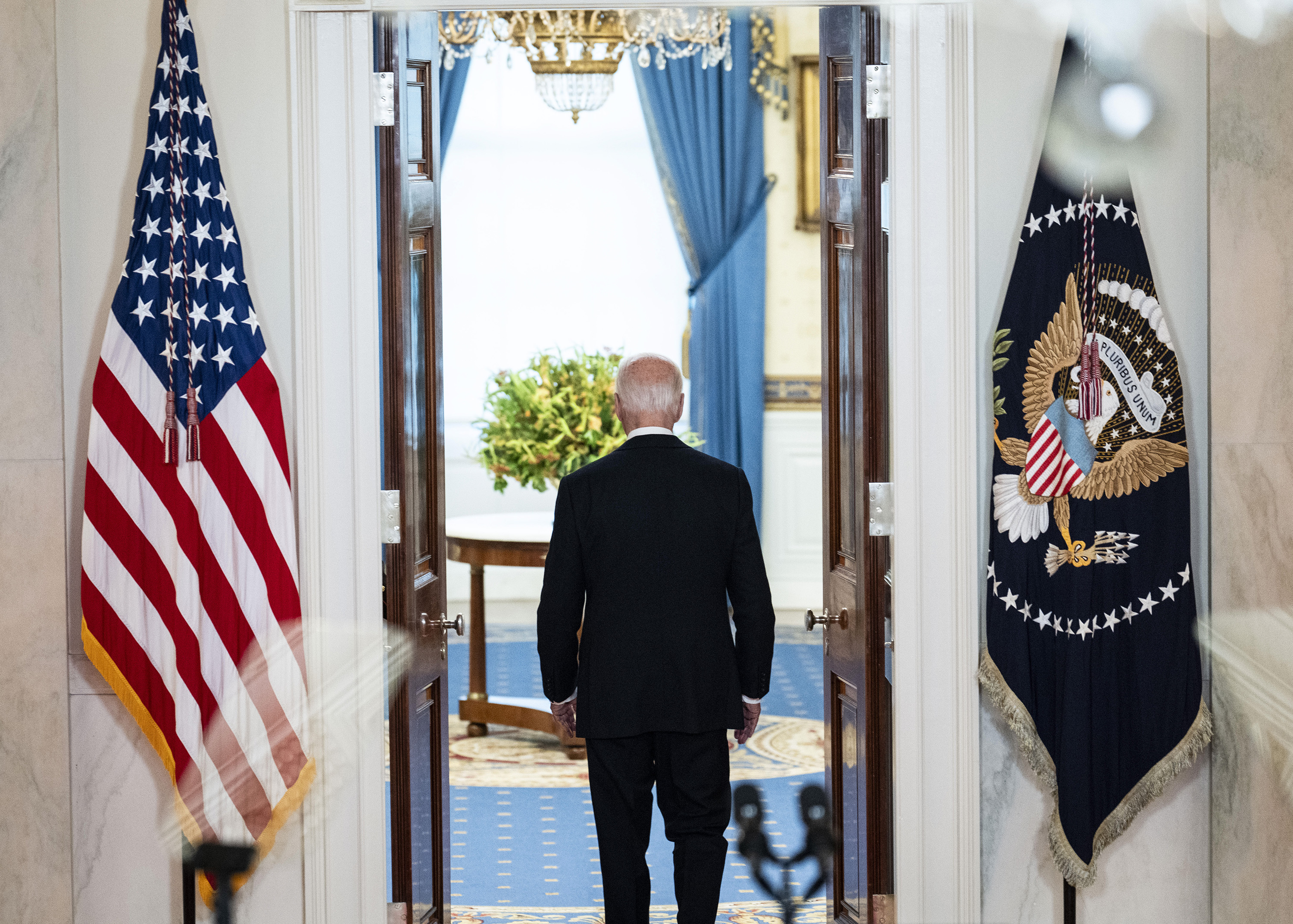 If President Biden drops his bid for re-election, it could be the kind of reset many voters say they want or a chaotic mess. Democrats have been making their lists of pros and cons. Photo / Doug Mills, The New York Times