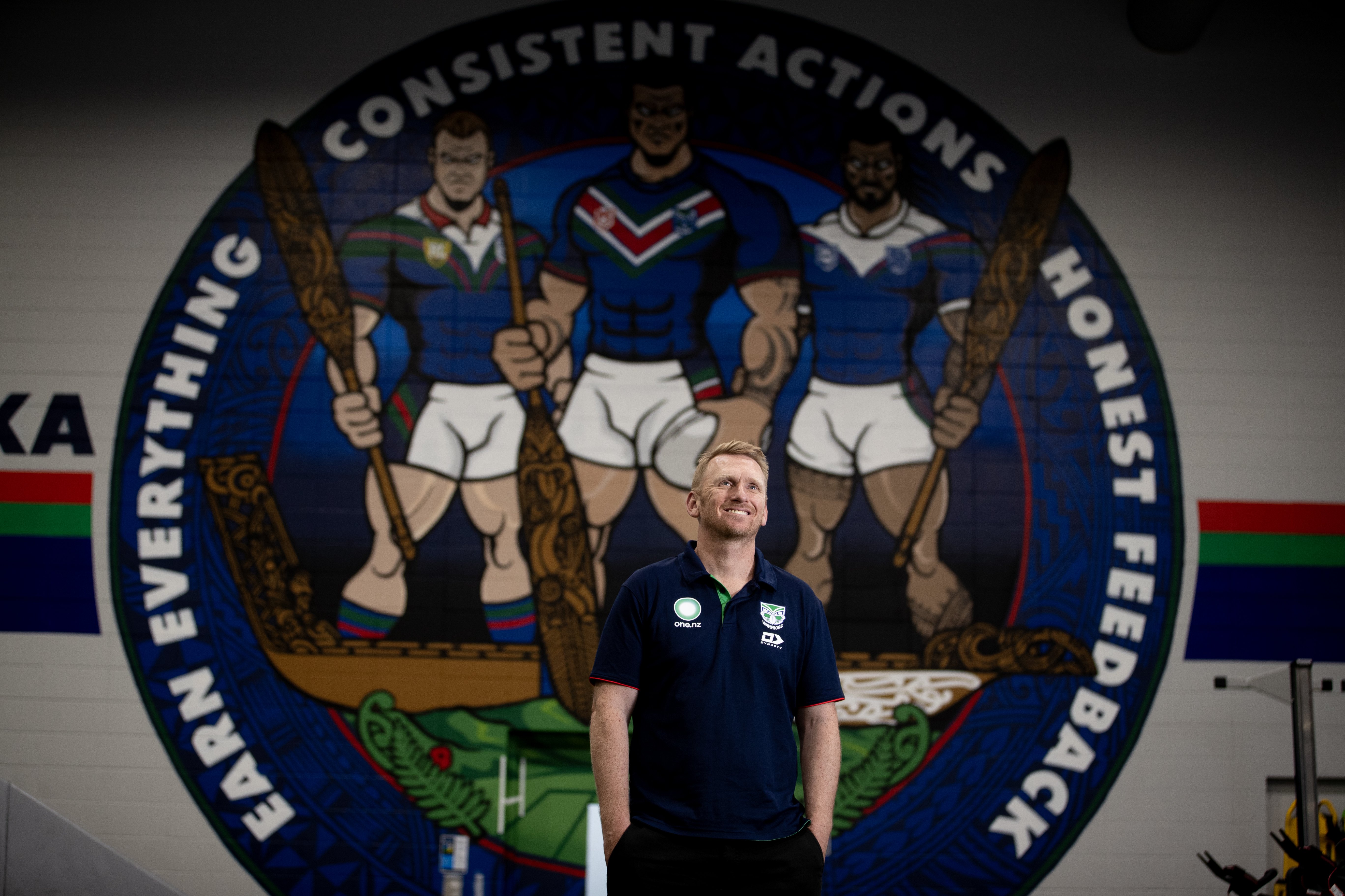 Warriors coach Andrew Webster: 