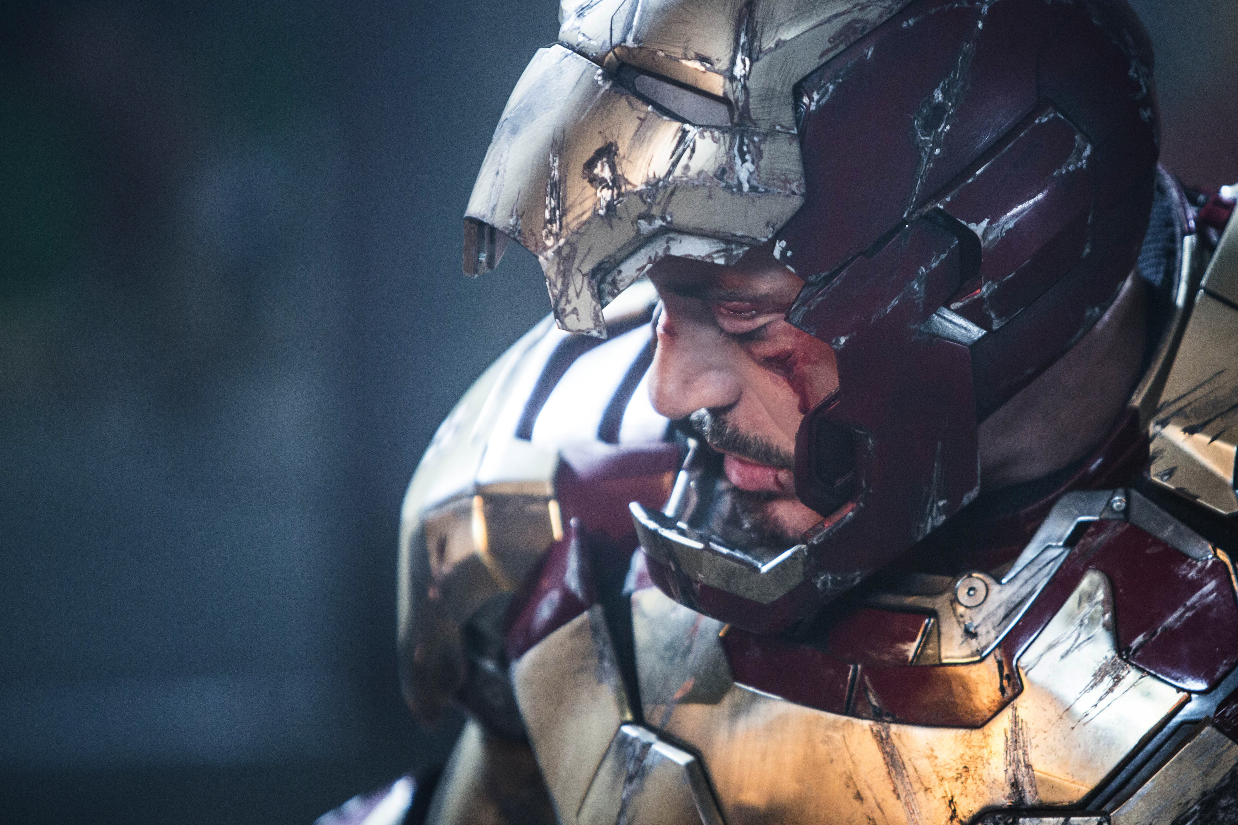 He may look a little rough but Robert Downey jnr's latest Iron Man is the best of the three. Photo / Supplied