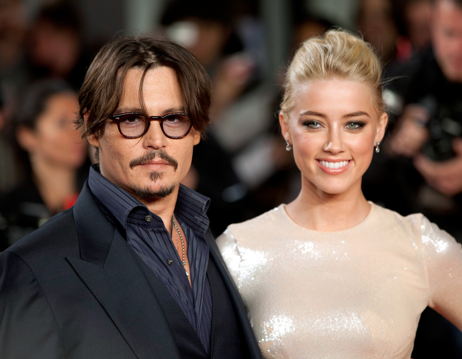 Johnny Depp And Amber Heard met on the set of The Rum Diary in 2011. Photo / Getty Images 