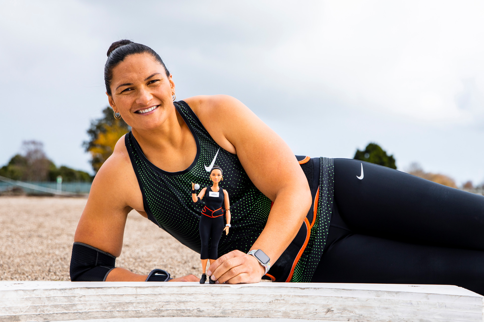 Dame Valerie Adams Never Had A Barbie Growing Up Now She S Become One Nz Herald