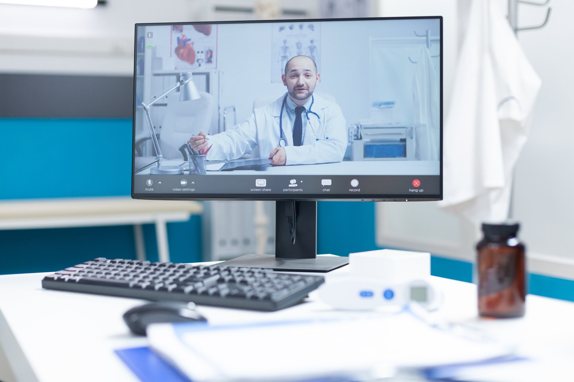 A stroke patient was among hundreds of patients at Kaitāia Hospital given a virtual consultation. Photo / 123RF