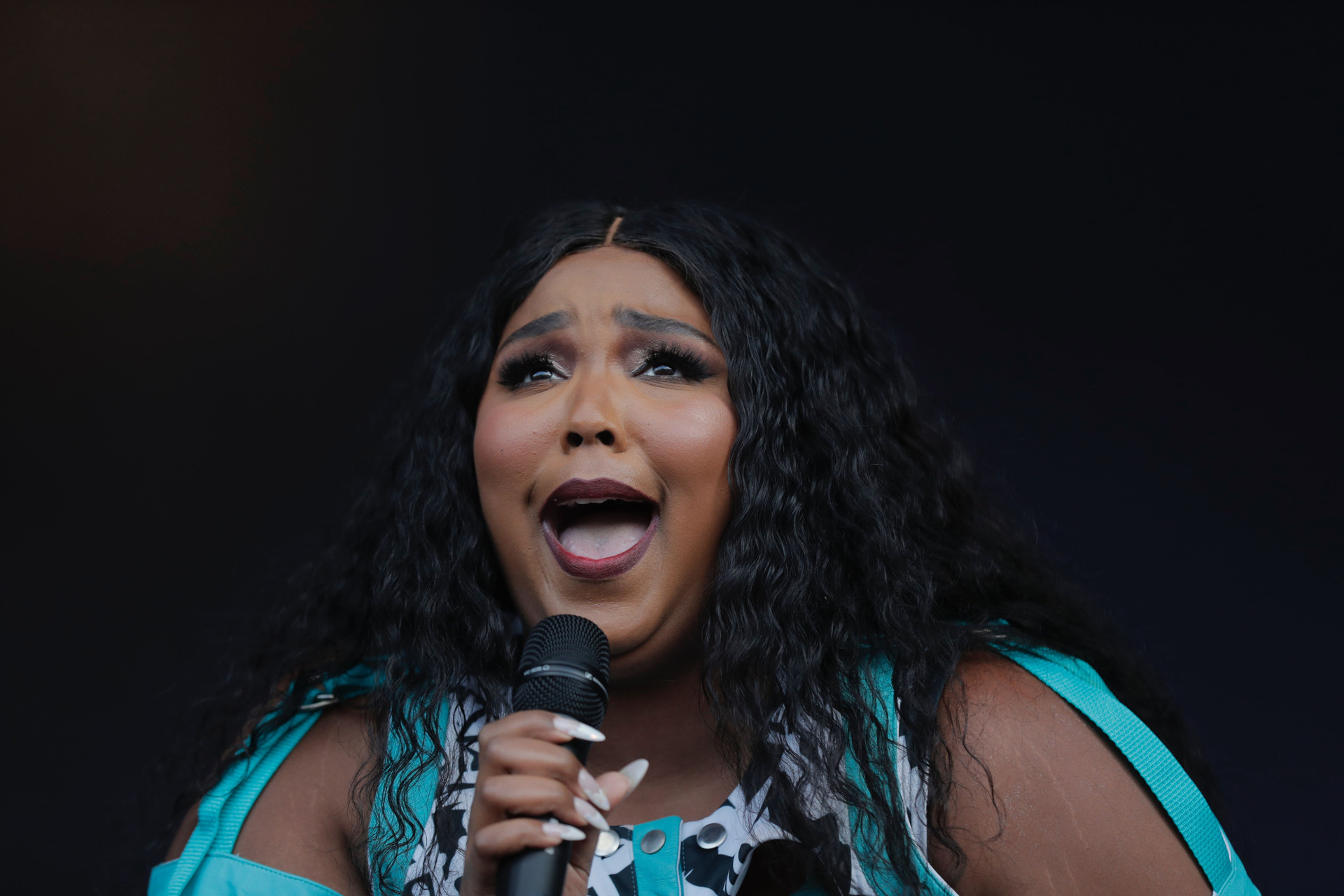 Lizzo performs at the FOMO Festival at the Trusts Stadium Henderson. Photo / Dean Purcell