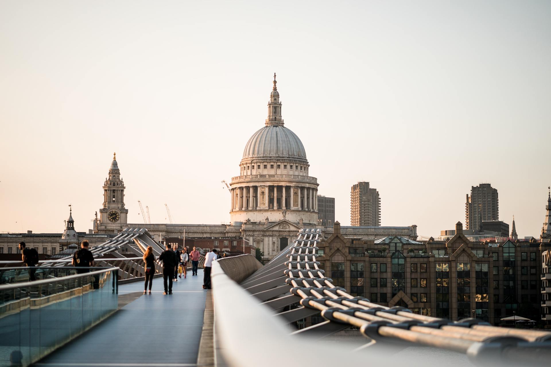 Mel B and her fiancé Rory McPhee are currently on the waiting list to be married at St Paul's Cathedral in London. Photo / Martin Katler, Unsplash