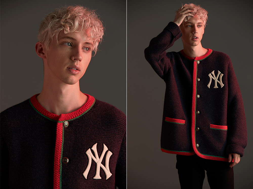 The already established actor will star alongside Nicole Kidman and Russell Crowe in Joel Edgerton’s film Boy Erased this November. Gucci cardigan $2035. Photo / Mara Sommer