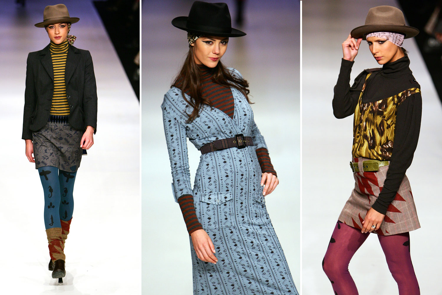 Doris de Pont's collection at NZ Fashion Week, 2006. Photos / Wayne Drought
