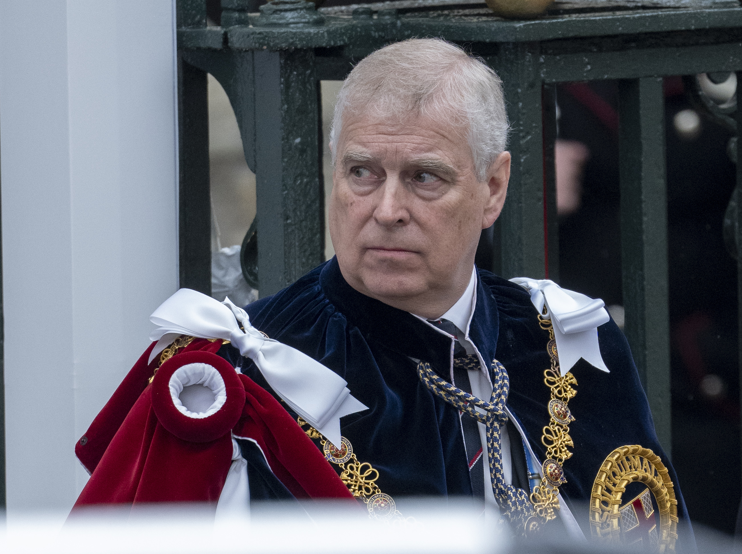 Prince Andrew, Duke of York at Westminster Abbey during the Coronation of King Charles III and Queen Camilla on May 6, in London, England. Photo / Getty Images