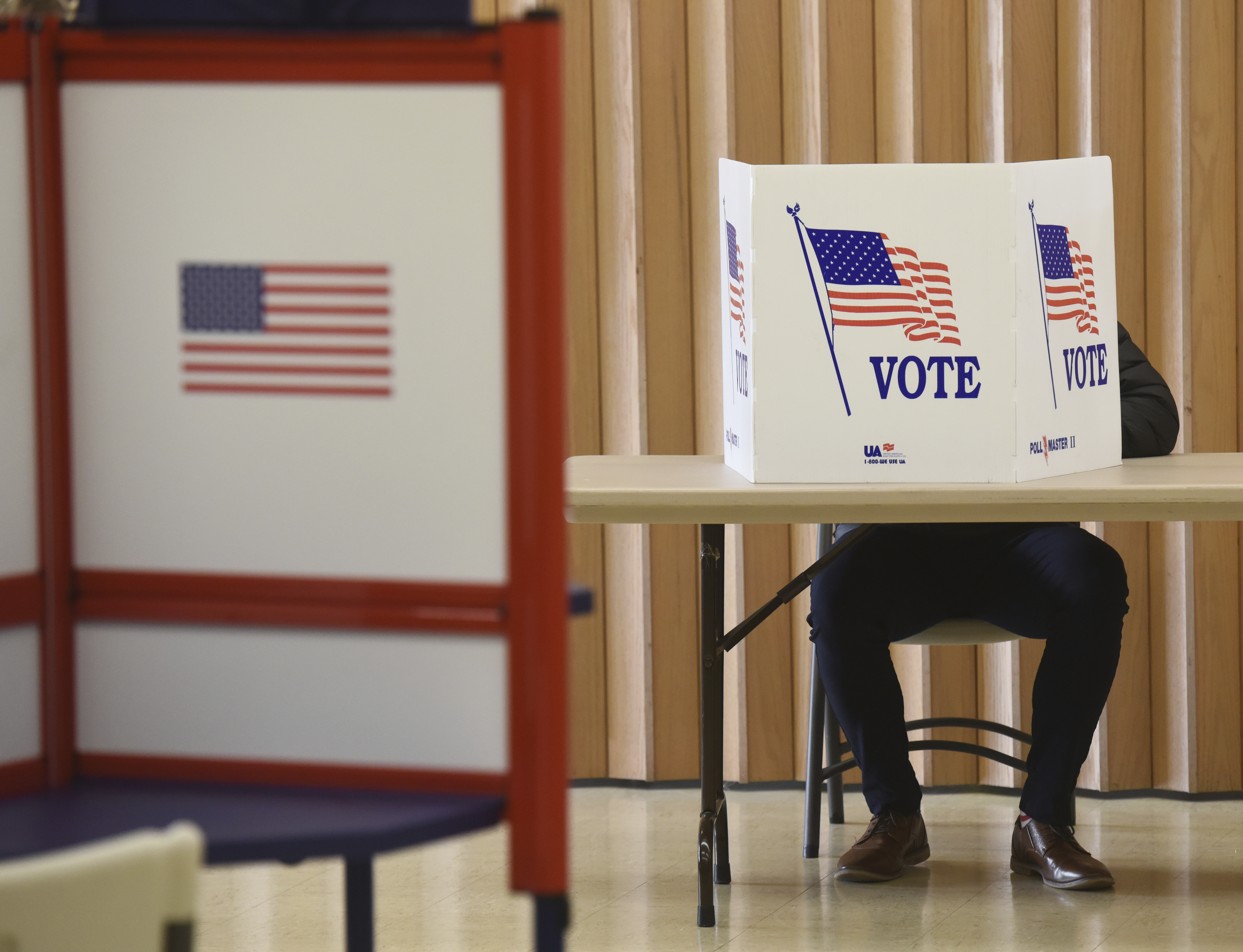 Donald Trump claimed the election result was rigged. Photo / Don Campbell, The Herald-Palladium via AP, File