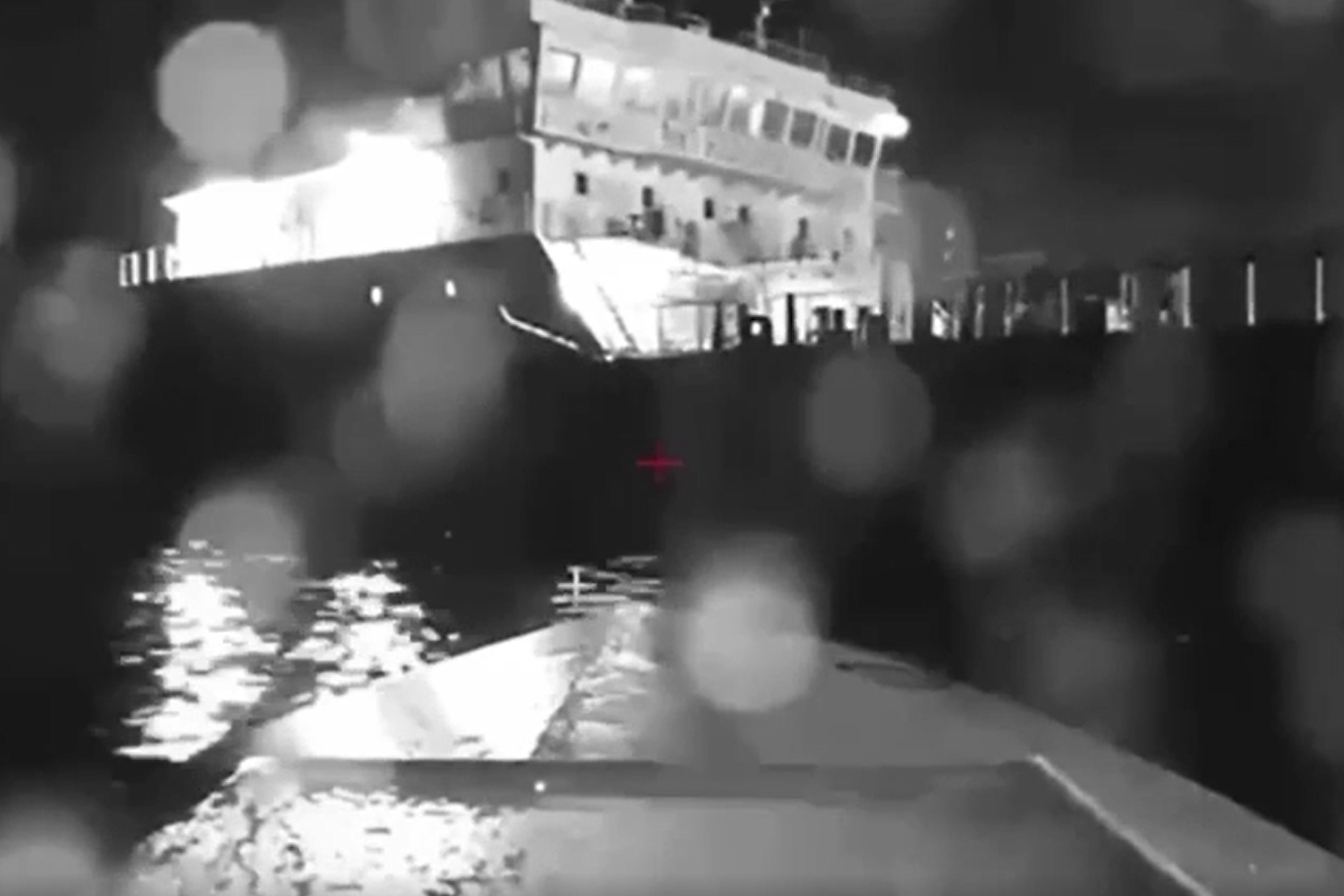 Ukrainian drones have hit a Russian tanker in the Black Sea near Crimea, according to Russian officials. The strike was the second sea attack involving drones in one day, after Ukraine said its sea drones also struck a major Russian port earlier on Friday. Photo / AP