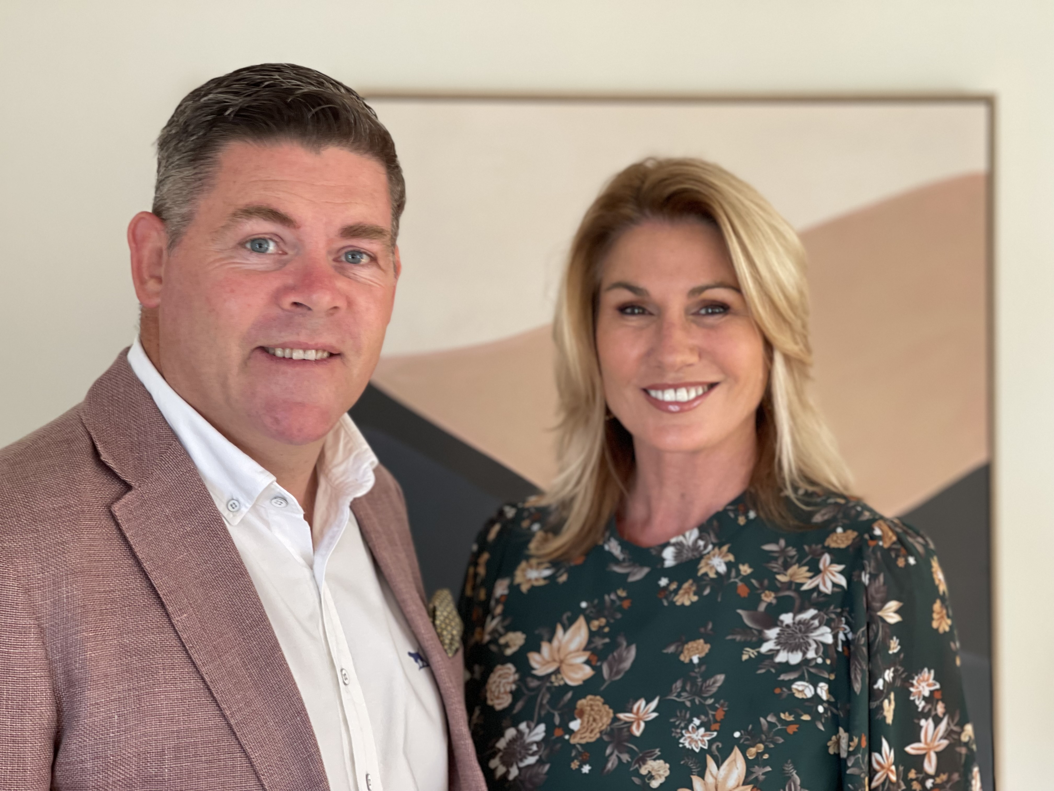Paul Glover and Jayne Kiely are the hosts for AA Insurance Location, Location, Location.