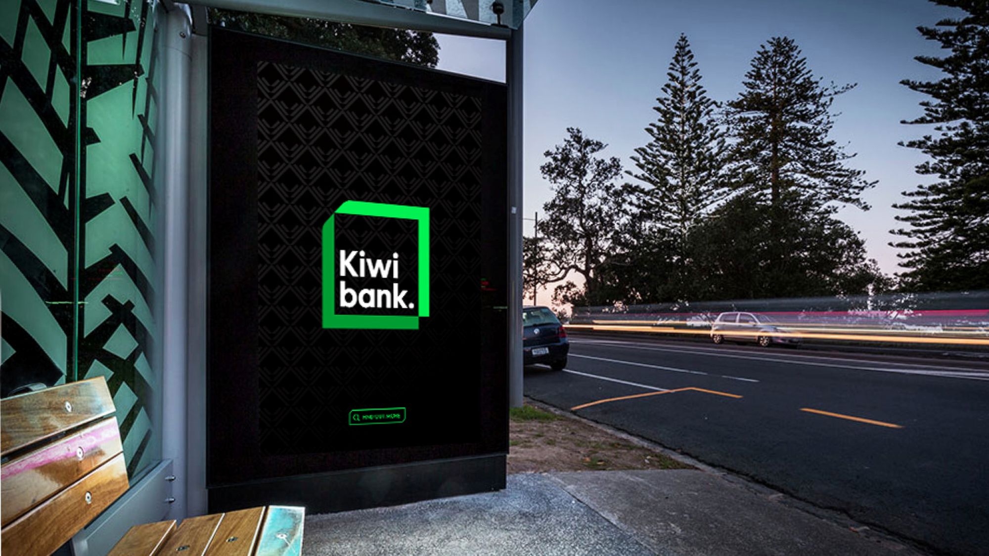 Kiwibank is New Zealand's fifth largest bank.