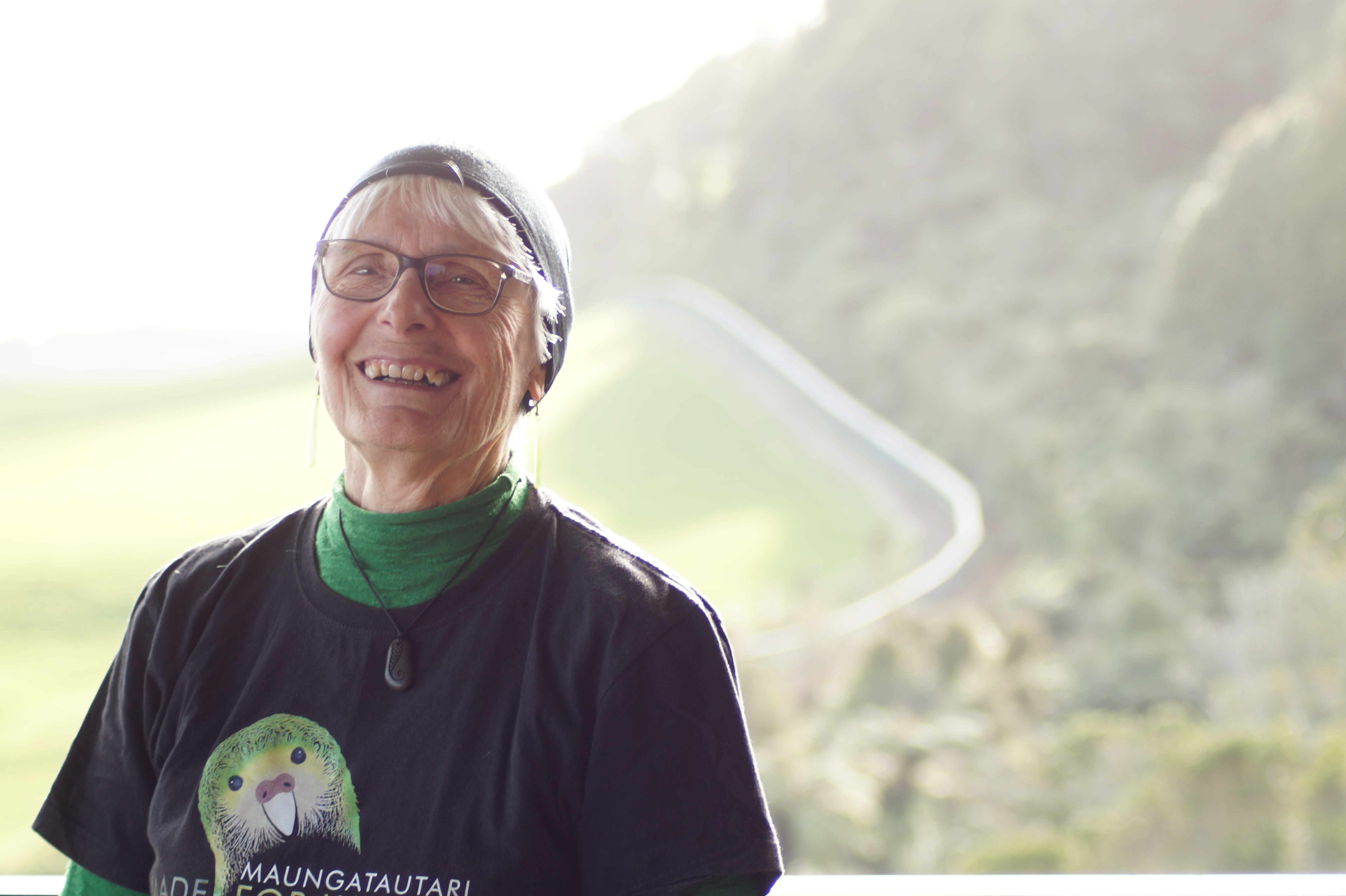 Sanctuary Mountain Maungatautari volunteer Sue Reid. Photo / Danielle Zollickhofer