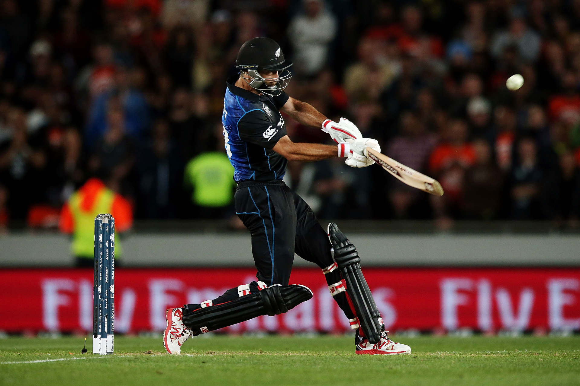 Grant Elliott knew exactly where Dale Steyn would bowl the ball. Photo / Getty