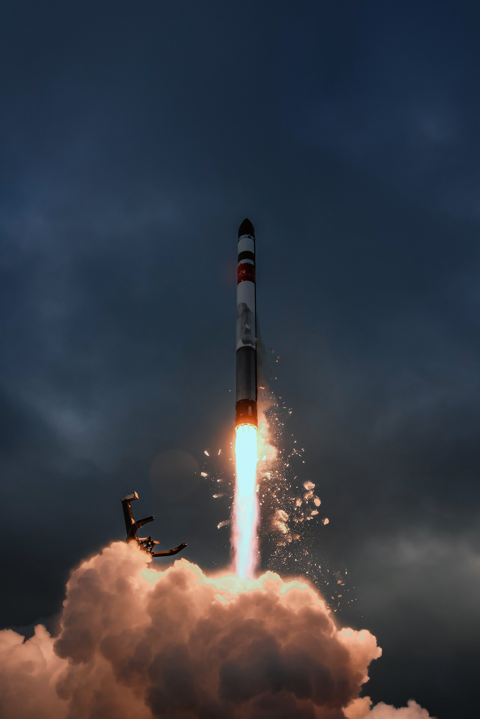 Rocket Lab's 43rd Electron rocket launch lifted off from the Māhia Peninsula near Gisborne this week.