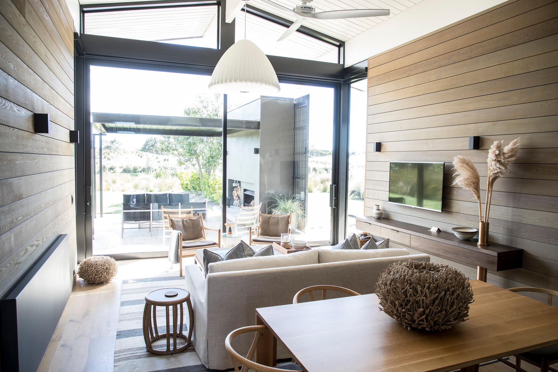 Luxurious new visitor accommodation, Tara Iti. Photo/Michael Craig