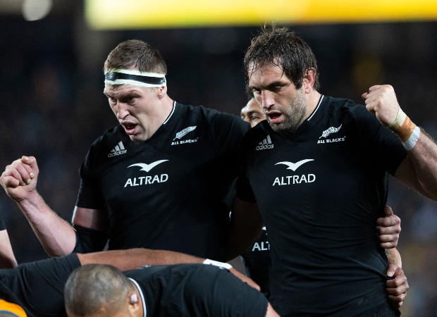 Brodie Retallick and Sam Whitelock. Photo / Photosport
