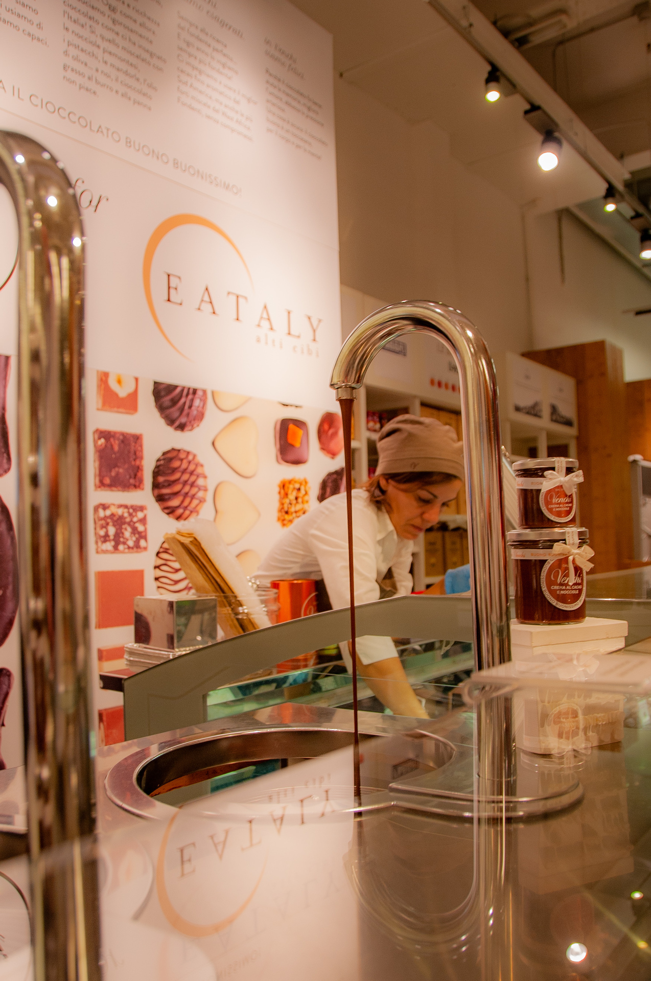 Eataly is a vast multi-storey food hall housed in a converted train station in Rome. Photo / Trevor Templeman