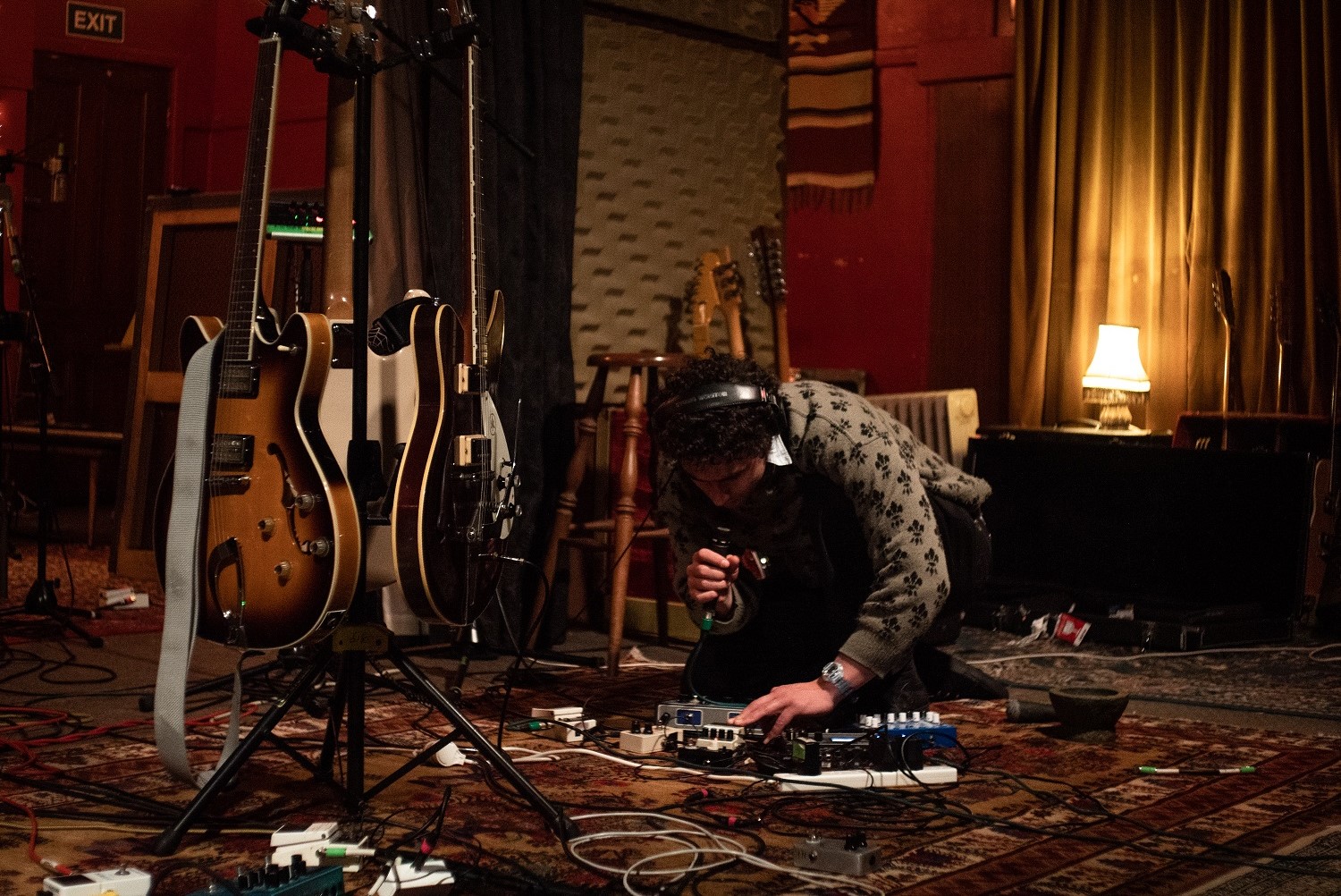 A live music venue in its past life, Chick’s Hotel Recording Studio in Port Chalmers has been a formative part of Semisi Ma'ia'i's music career. 