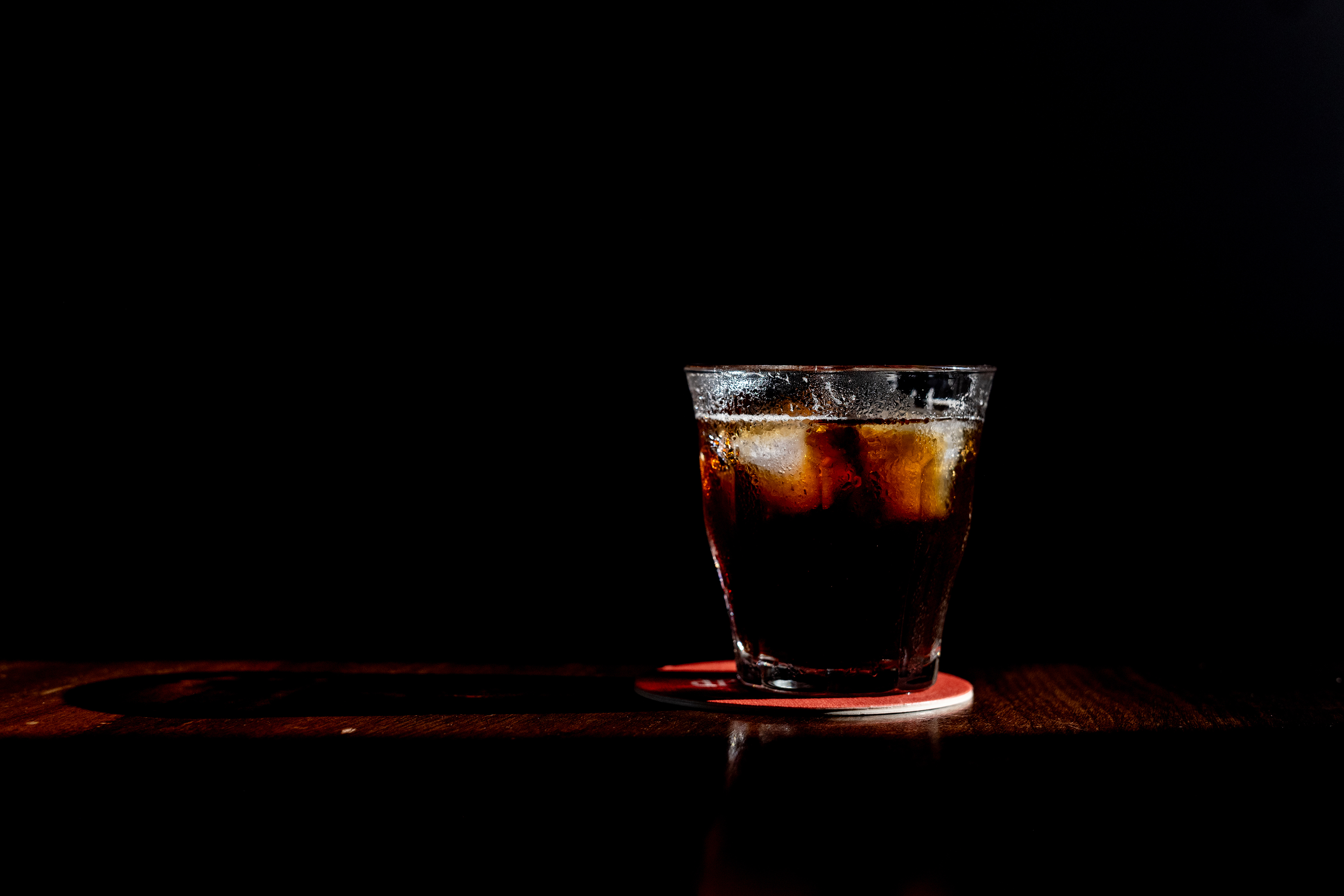 Fizzy Vietnam iced black coffee served at the Workshop in Ho Chi Minh City. Photo / Justin Mott, The New York Times