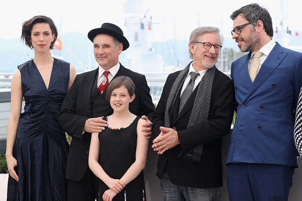 Clement at Cannes for the premiere of The BFG with Rebecca Hall, Mark Rylance, Ruby Barnhill and Steven Spielberg. Photo / Getty Images