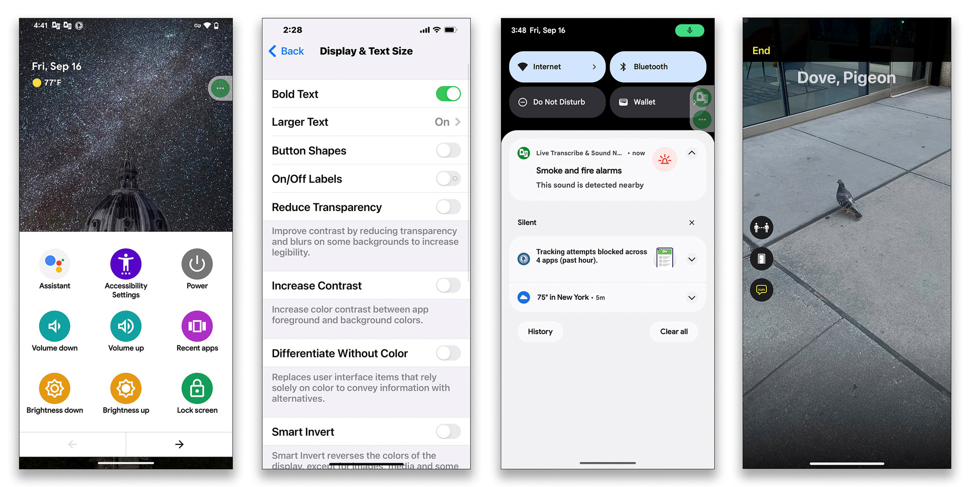 Many accessibility tools, old and new, make using devices easier for everyone. Photo / Google/Apple via The New York Times
