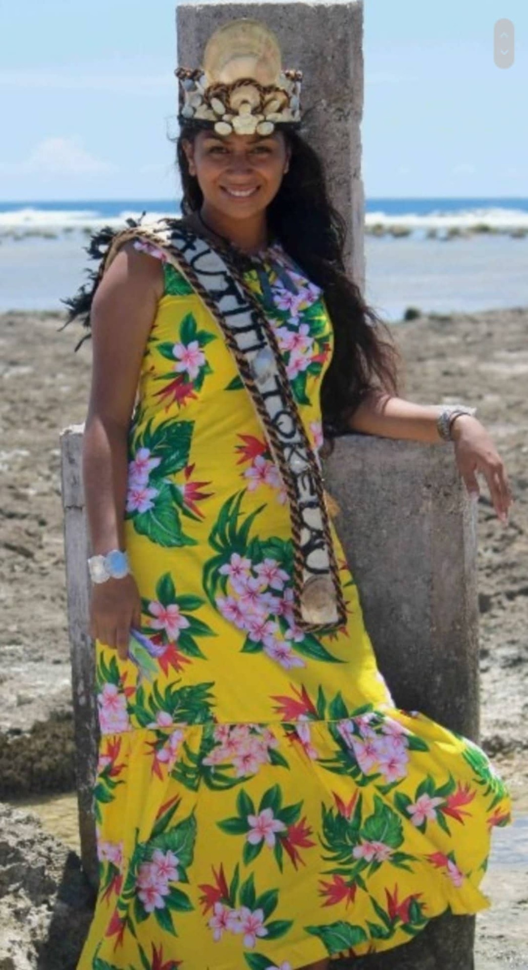 Peki Teata Lepaio is also a former Miss Tokelau. Photo / Supplied