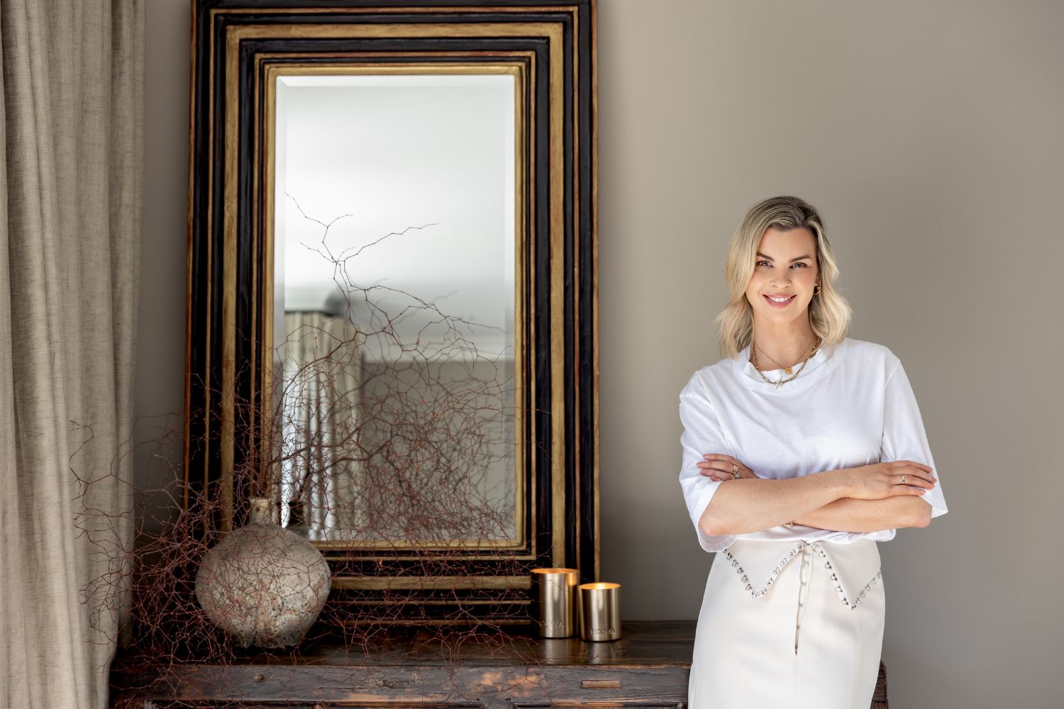Claire's fascination with beautiful objects predates her 15 years with Ecoya. Photo / Babiche Martens