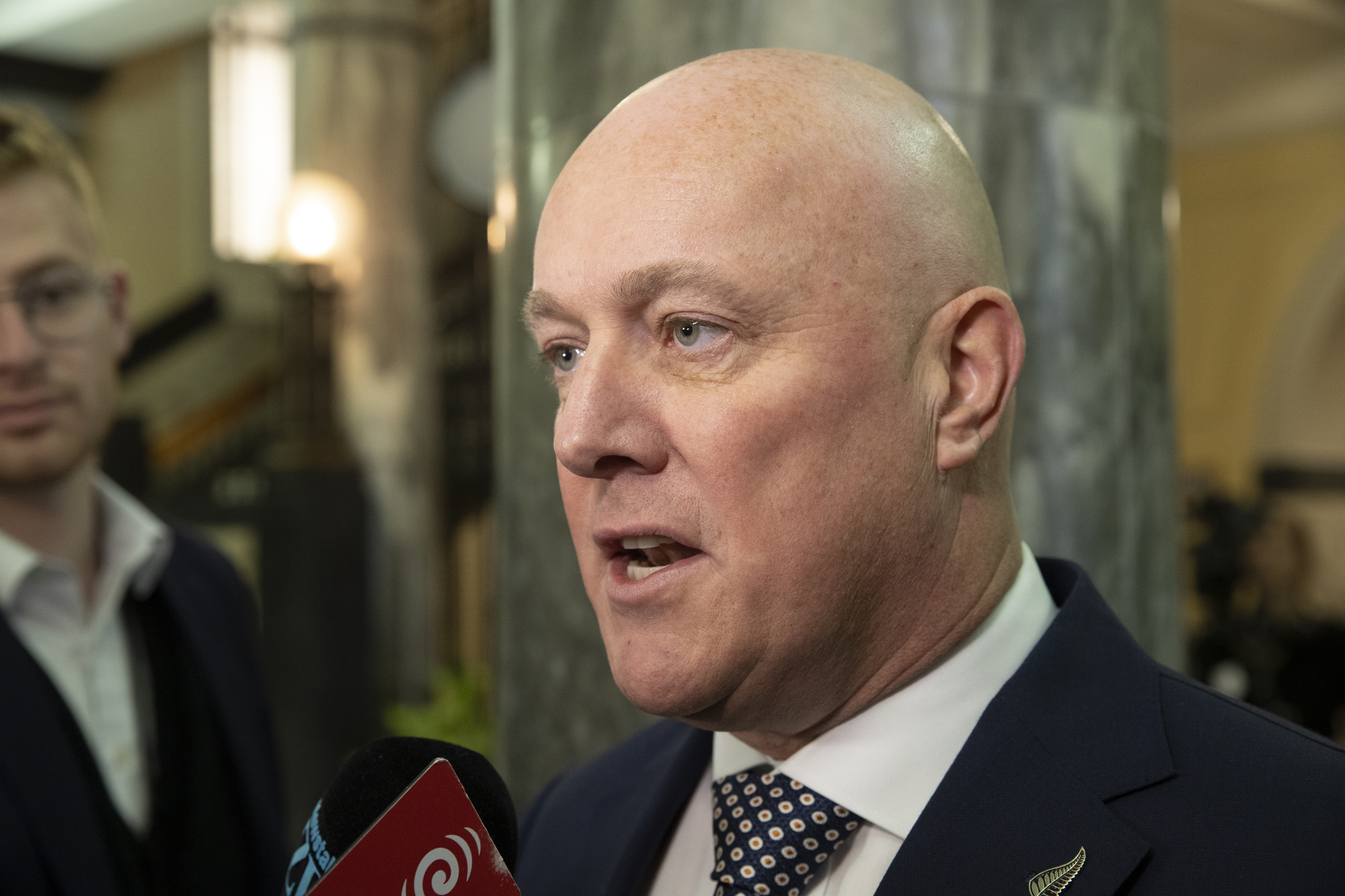 Christopher Luxon says gangs peddle in misery and suffering, and want all the rights of being a New Zealander without being prepared to accept the responsibilities. Photo / NZME
