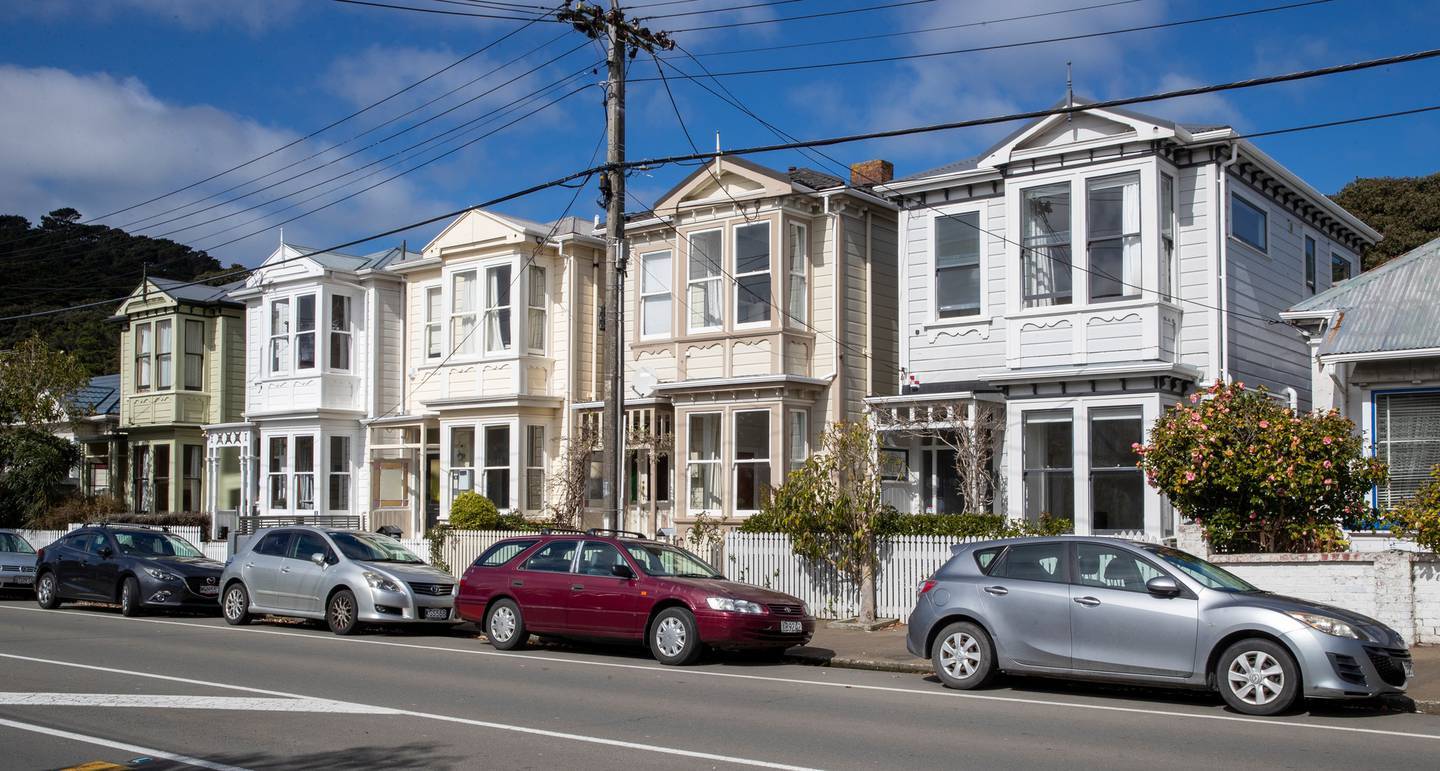 Urban housing in Newtown, Wellington. Photo / Mark Mitchell