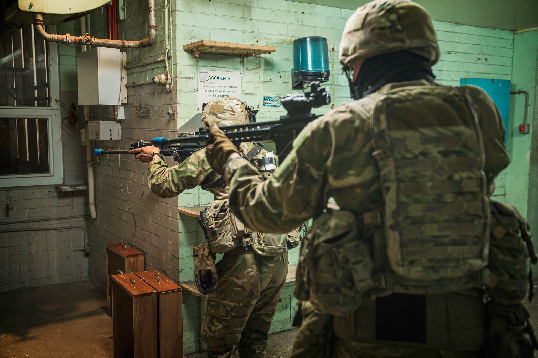Soldiers from 2nd/1st Battalion taking part in a training exercise. Photo / NZDF