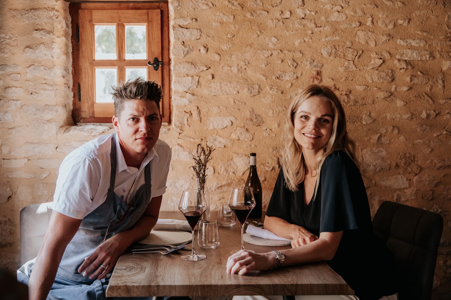 Paris Butter's Nick and Sina Honeyman have earned a Michelin star for their restaurant Le Petit Léon.