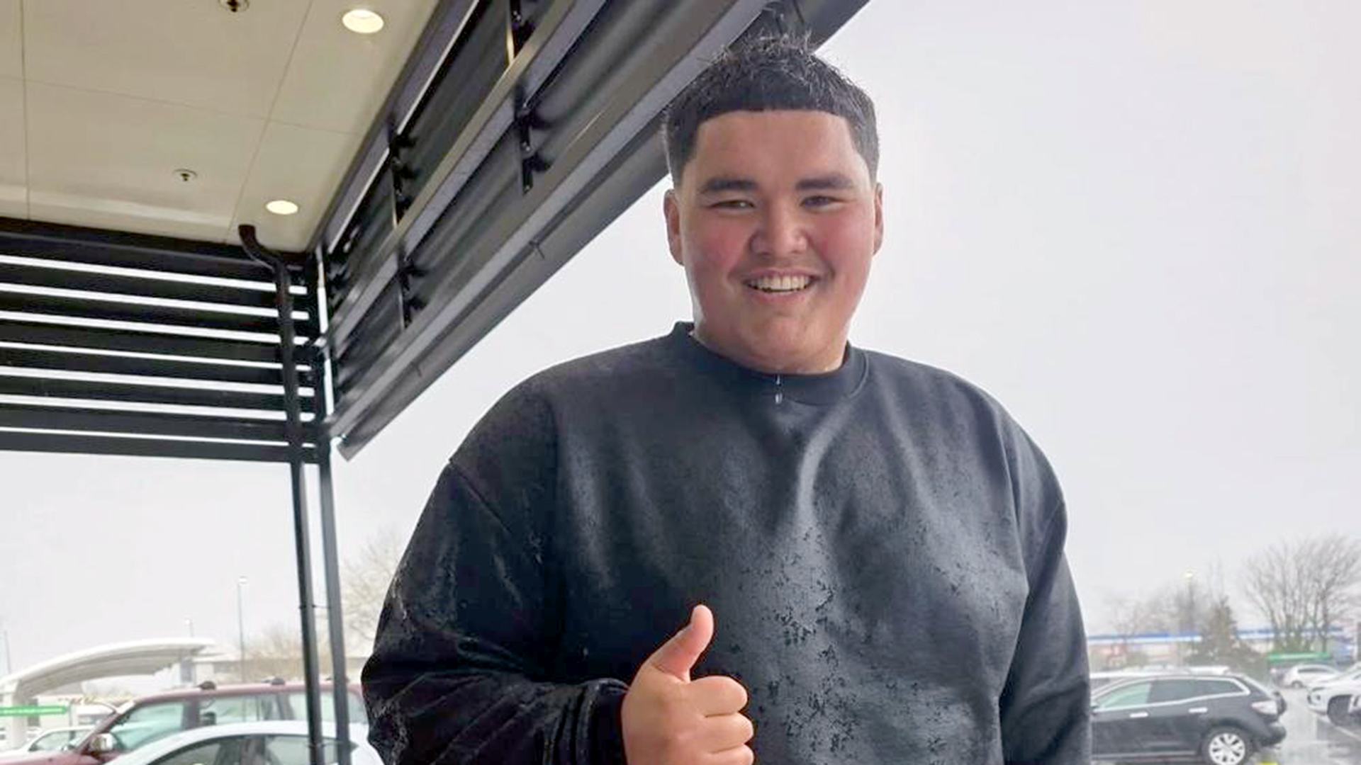 Colin Dorreen has been praised by thousands of Rotorua residents after helping a disabled lady and numerous elderly people with their groceries during a weekend of wild weather. Photo / Supplied