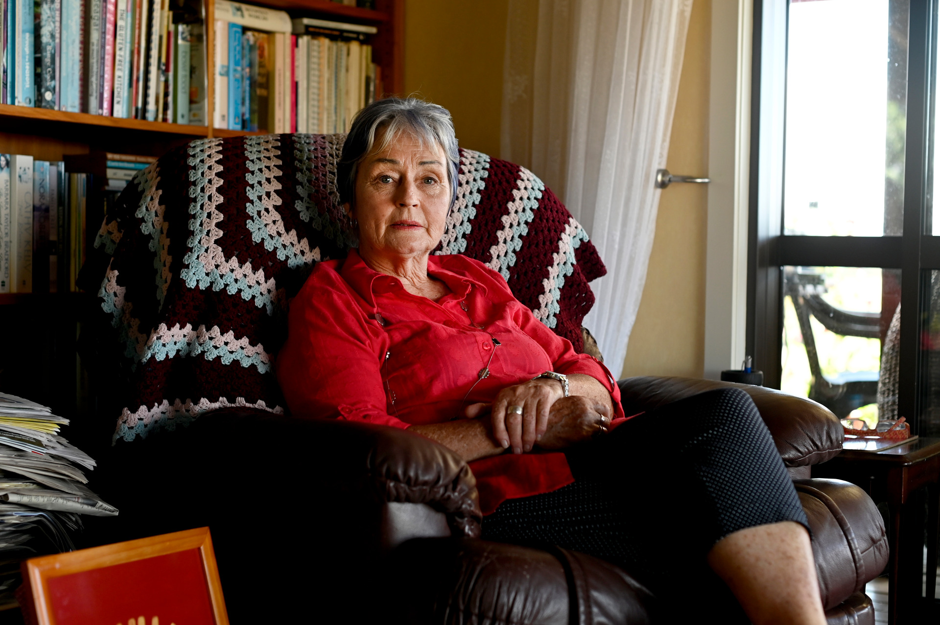 Christina Humphreys is the creator of a petition demanding democratic rights back to the 85 per cent that aren't Māori. Photo / George Novak