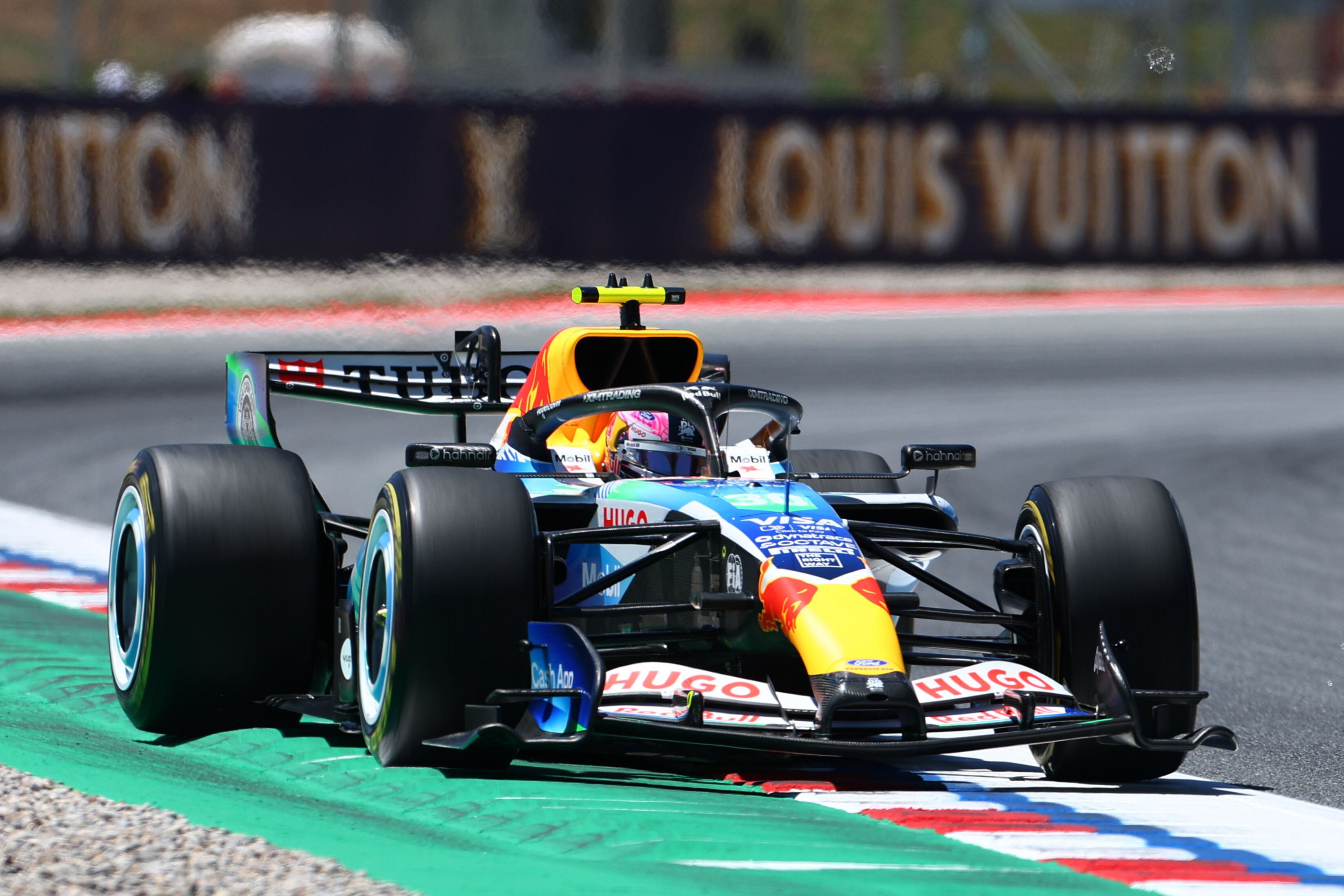 Liam Lawson at the Barcelona-Catalunya Grand Prix. Photo / Photosport