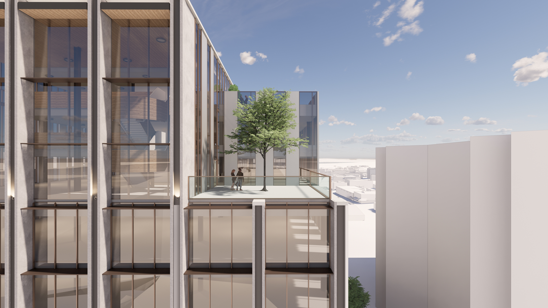 Artist impression of the views from the top. Photo / Ignite Architects