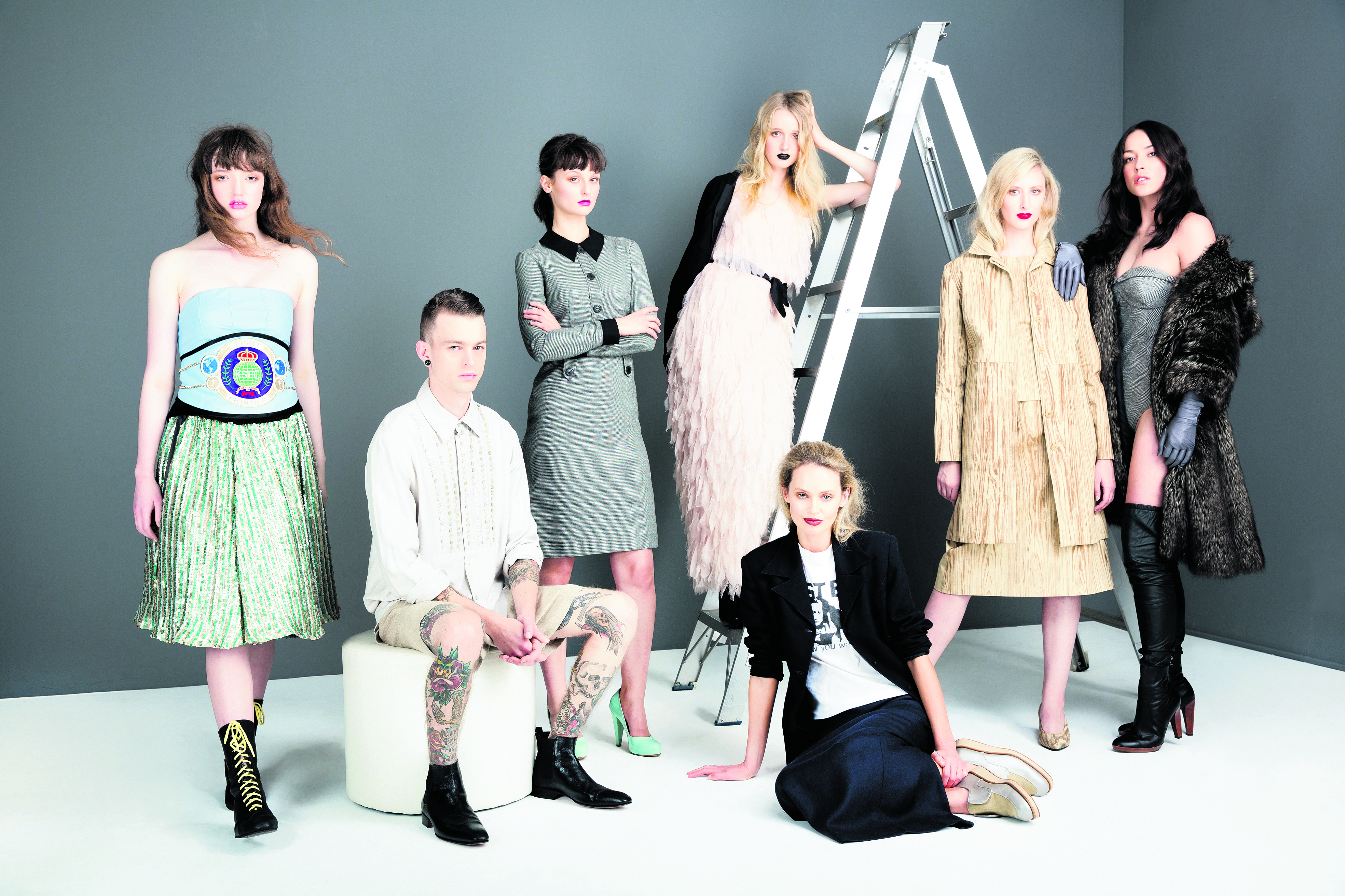 A selection of Kate Sylvester designs from the archives was photographed for the brand's 21st birthday in 2014. Photo / Babiche Martens