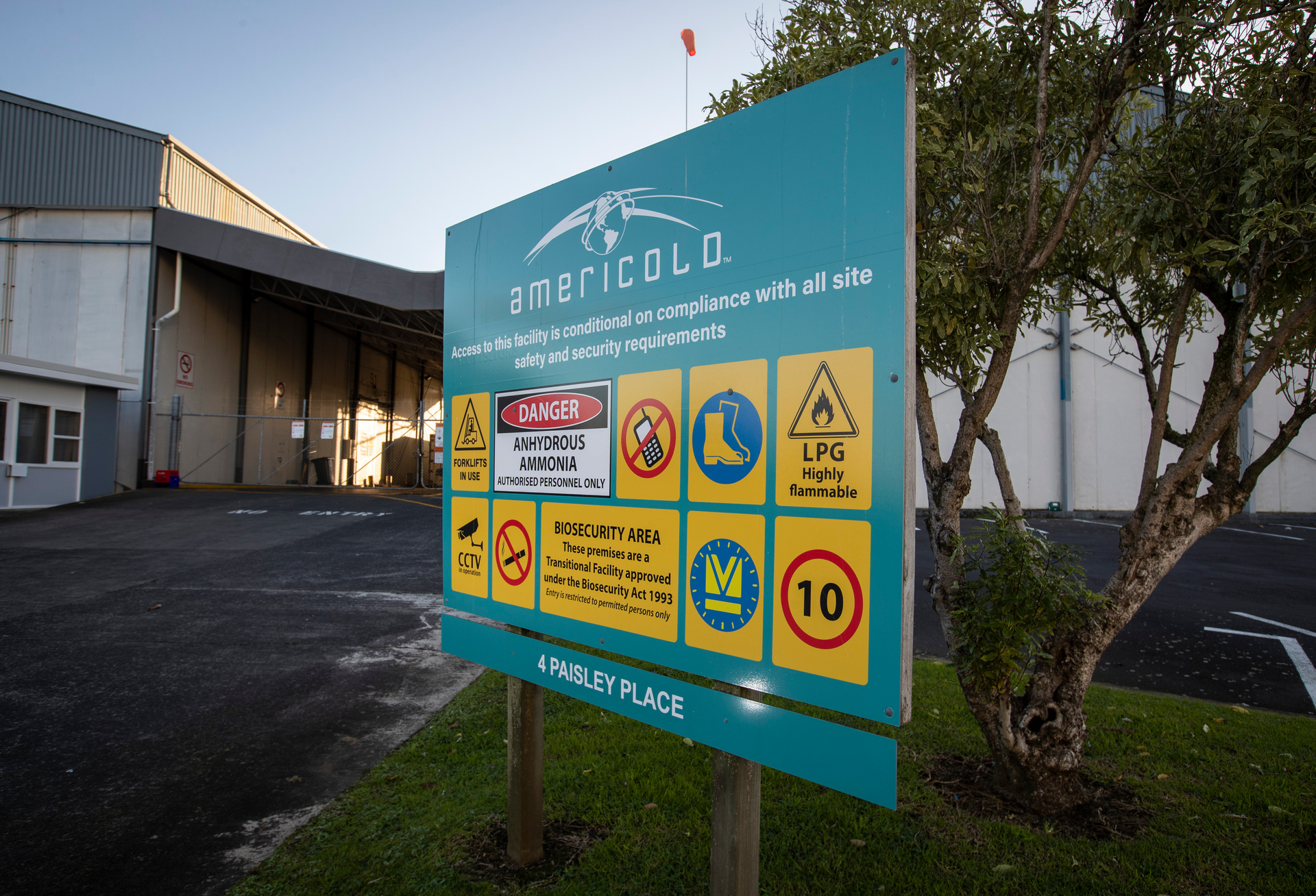 The Americold facility in Mt Wellington. Photo / Greg Bowker