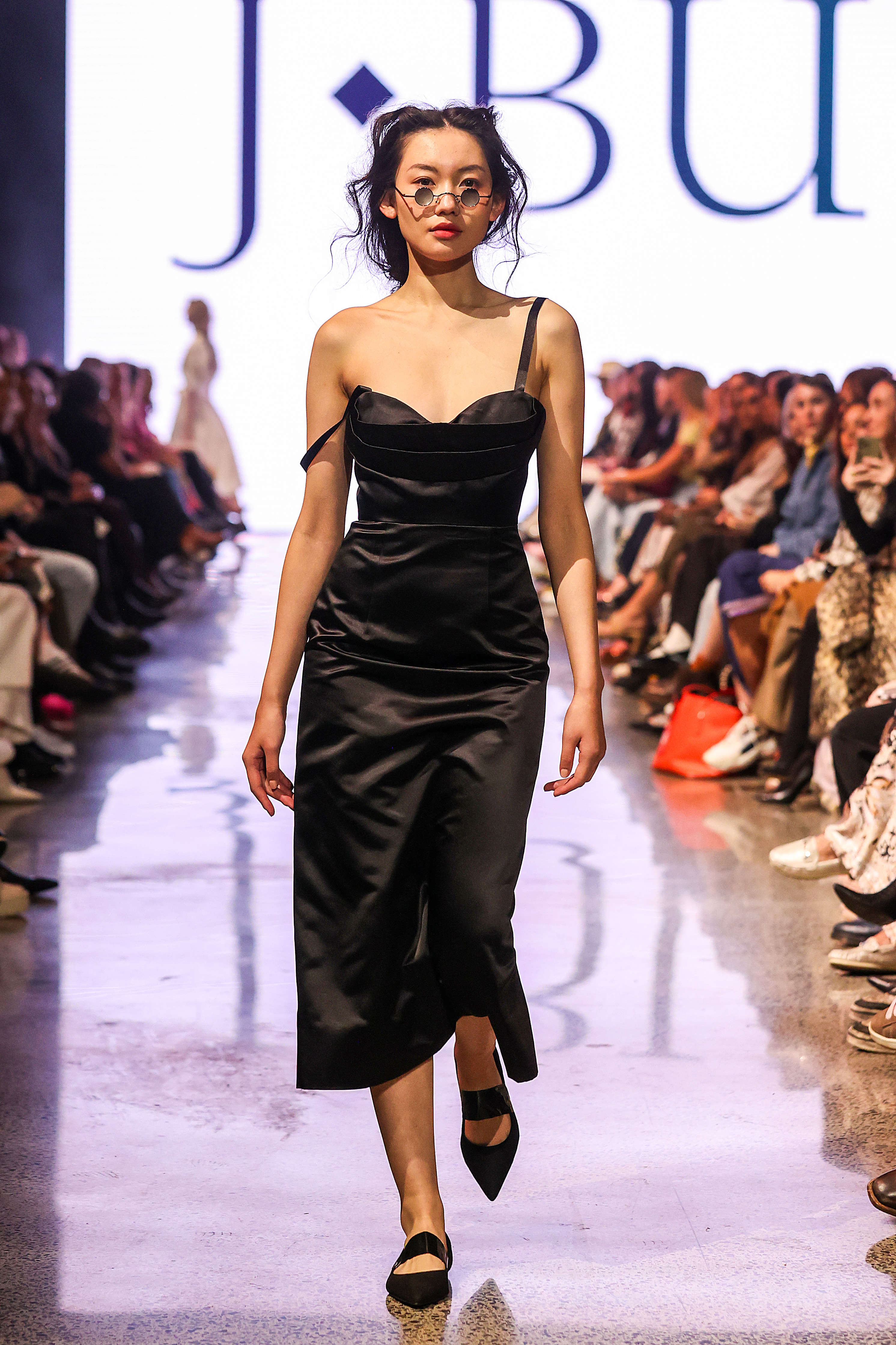 A look from J.Bush at the Viva Next Gen show at New Zealand Fashion Week: Kahuria. Photo / Getty Images