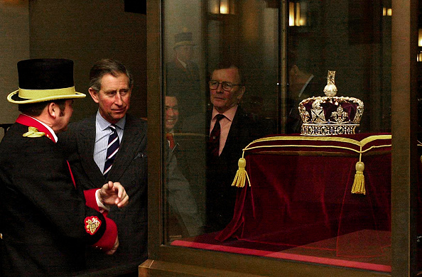 The Imperial State Crown, one of the Crown Jewels. Photo / Getty Images