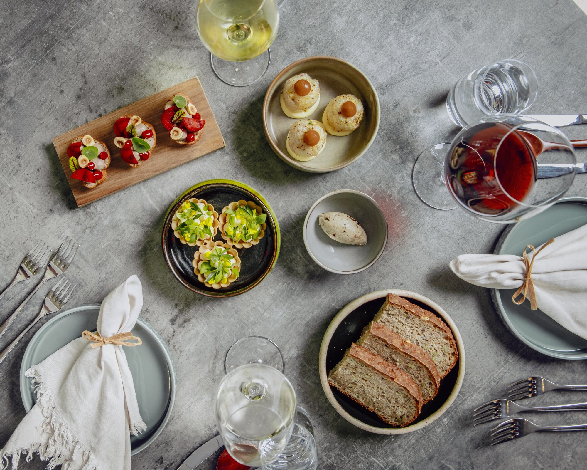 Blenheim's Arbour restaurant got a perfect score from Viva's dining out editor Jesse Mulligan. Photo / Richard Briggs Photography