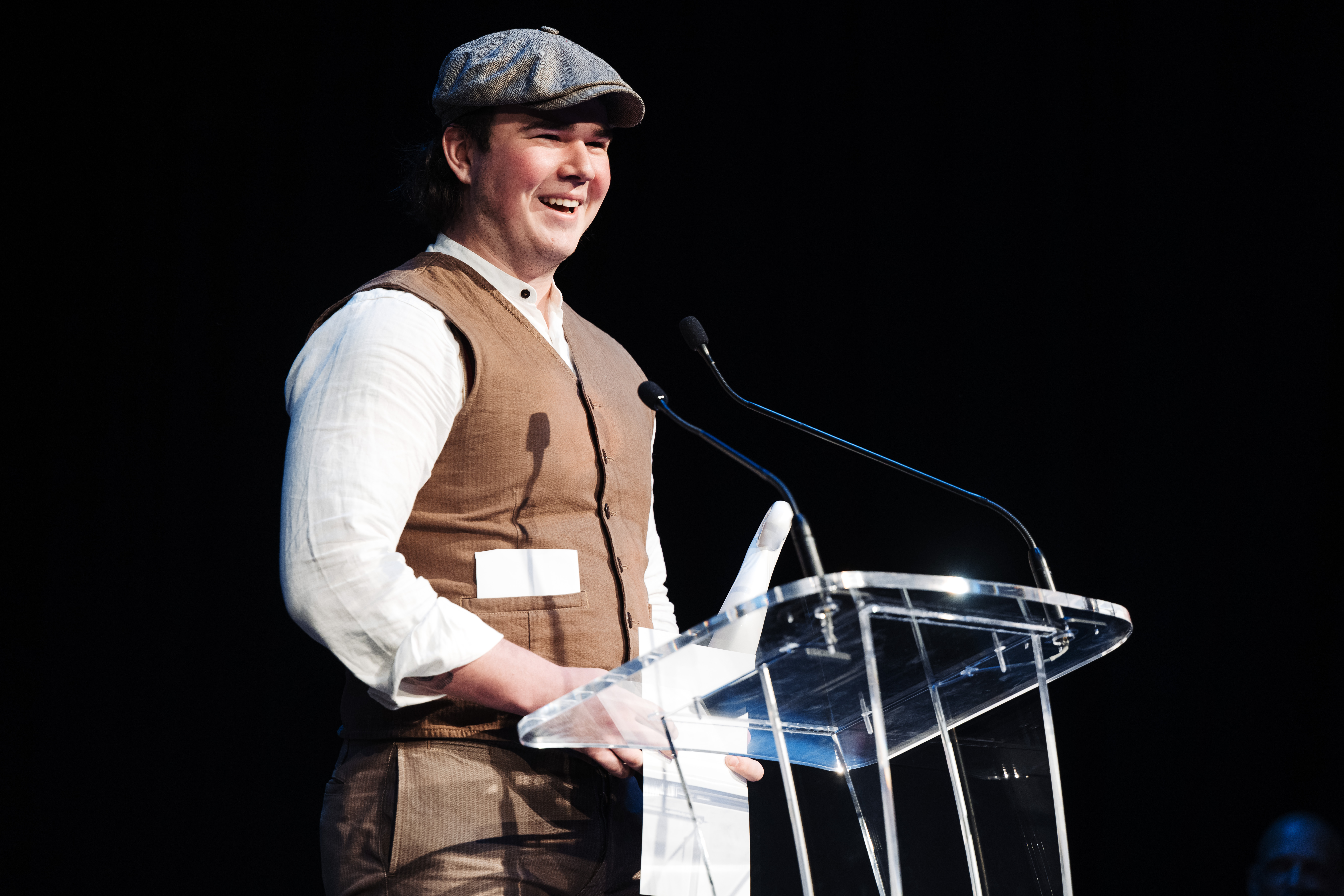Lewis Mazza-Carson from Pie Rolla's took home the award for Best Emerging Talent. Photo / Smoke Photo & Video