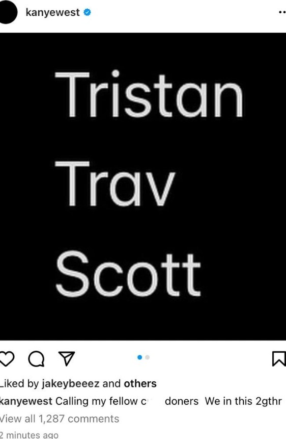 West dubbed himself and fellow Kardashian family fathers, 