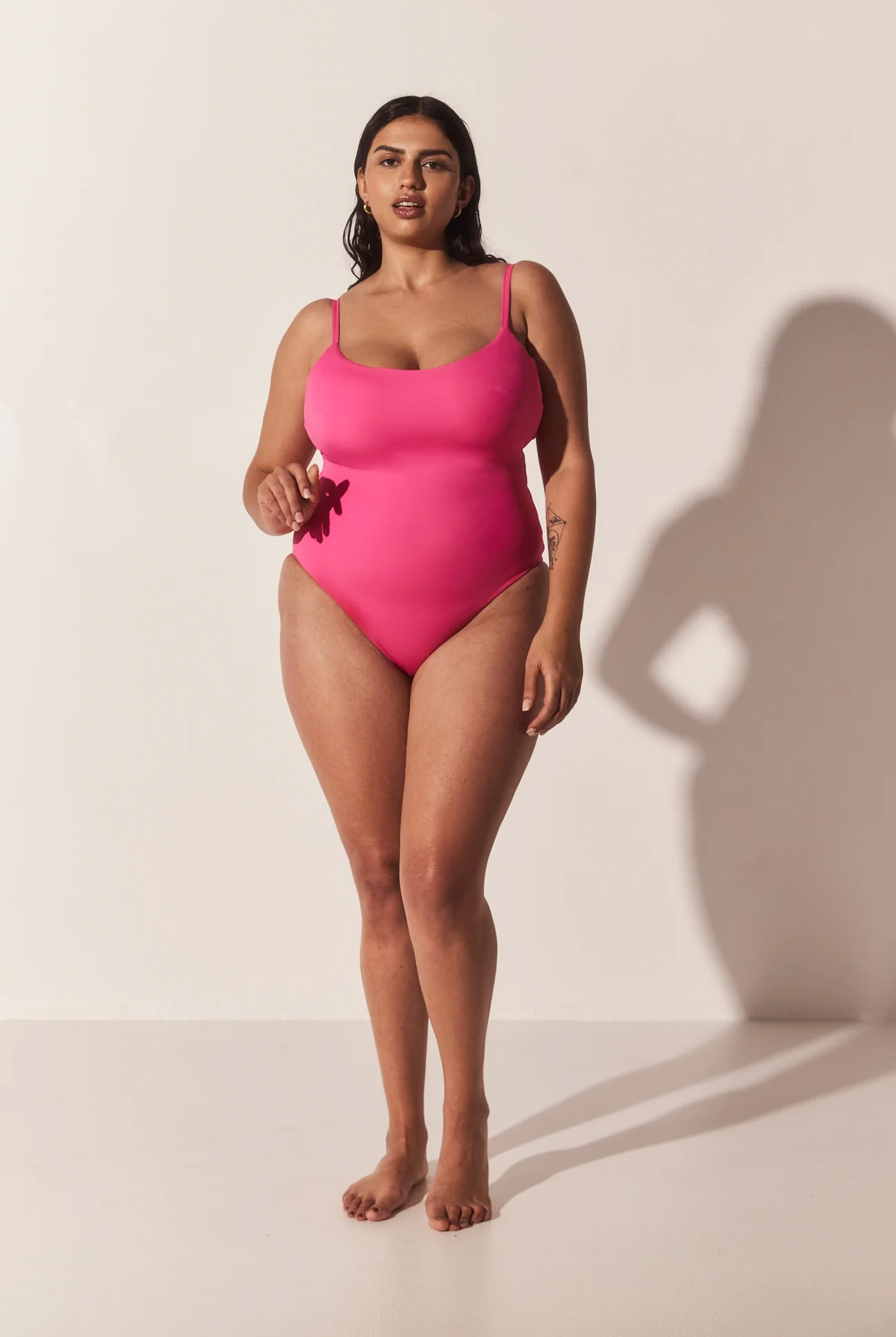 Form and Fold's 'The One' swimsuit is designed with support in mind.