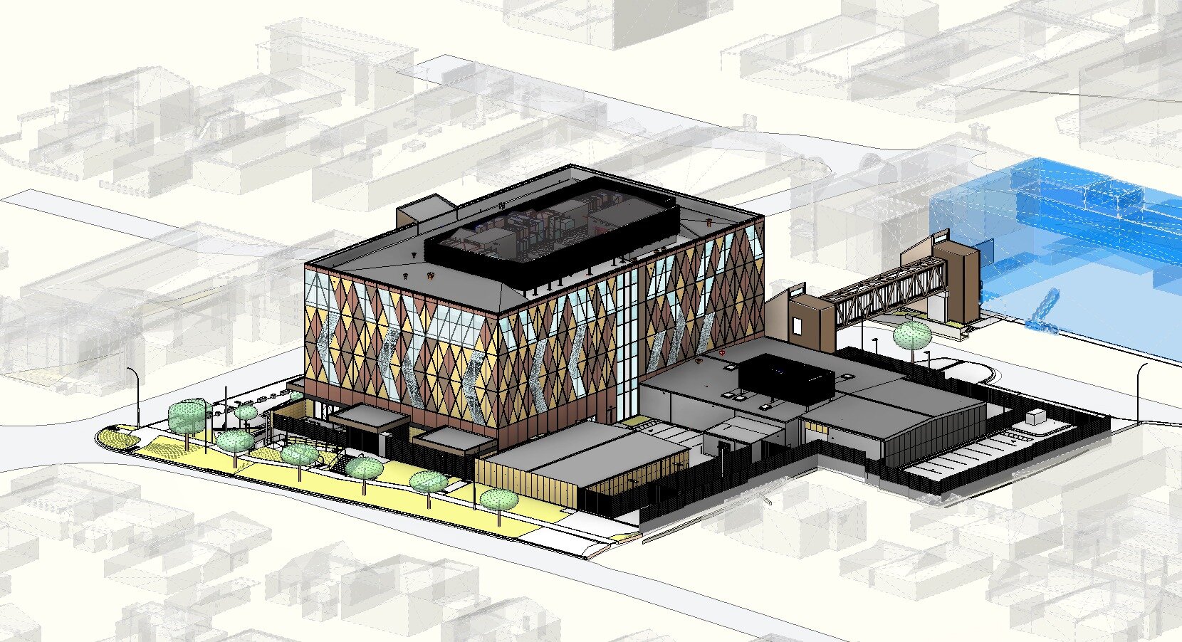  Architect’s render of new Tauranga High and District Court. Image / Supplied