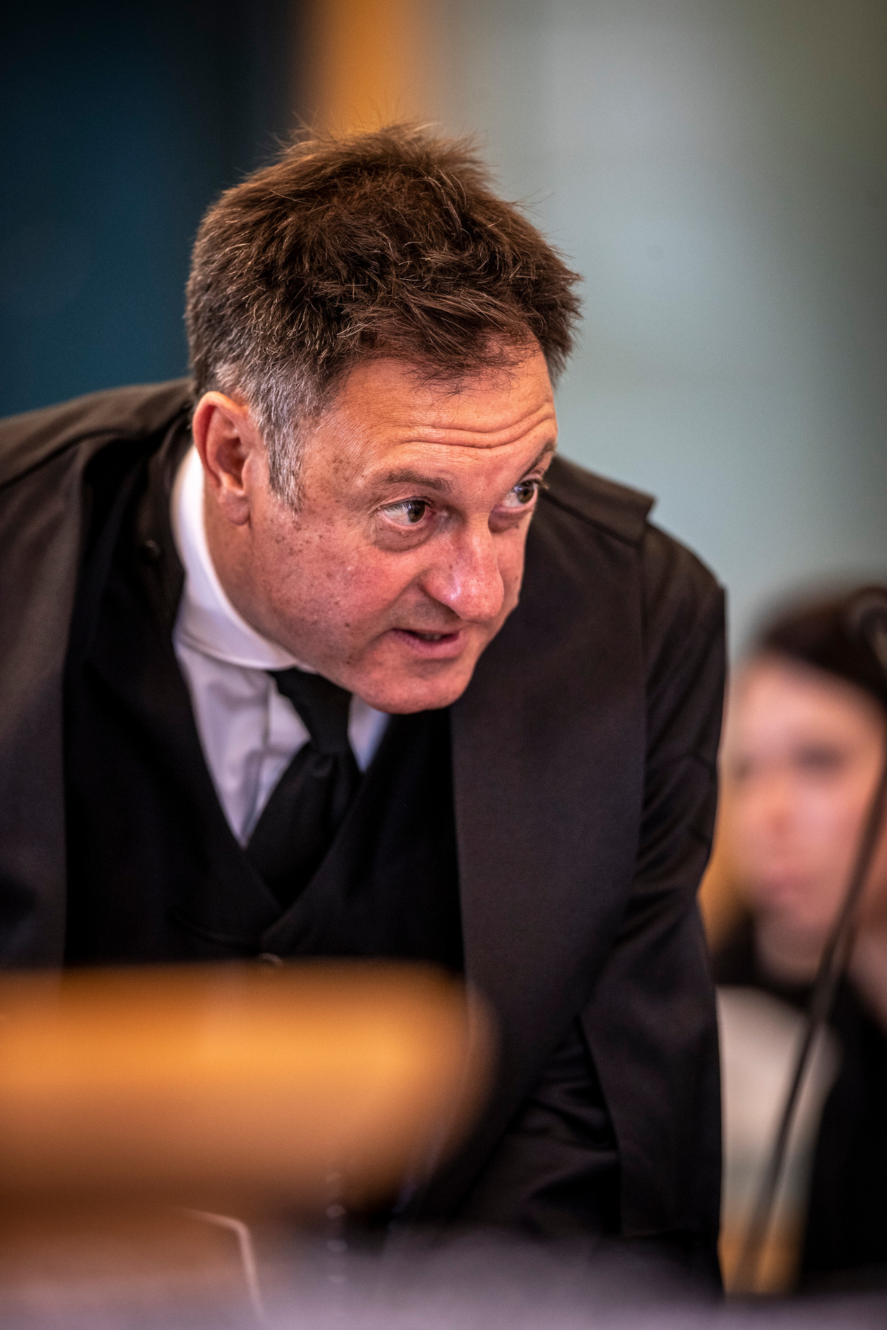 Crown prosecutor Simon Foote QC said the businessman took advantage of others by using his powerful and influential position. Photo / Michael Craig