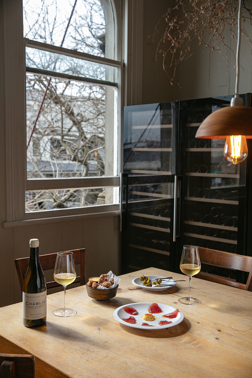 The new night-time offering at Orphans Kitchen has a “wine bar with snacks” vibe. Photo / Babiche Martens